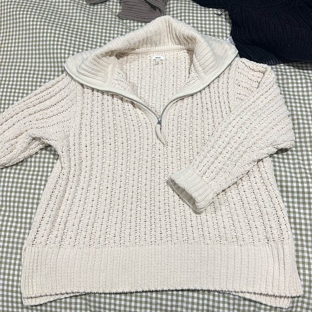 Aerie super cozy quarter zip